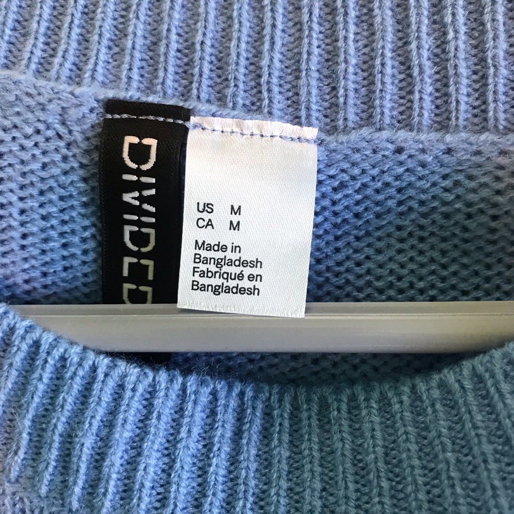 Blue sweater